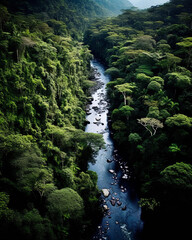 river in the jungle