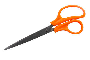 Scissor on isolated cut out background