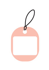 tags labels colorful design sale price with text space