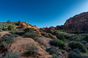 Red Rock and Blue Sky