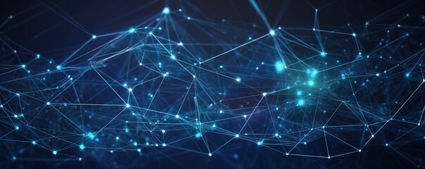 Data Connection : Abstract Background,Ai Generative