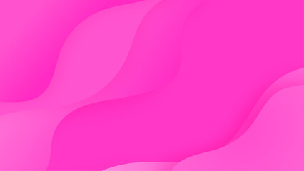 Abstract pink liquid waves futuristic background. Glowing retro wavy vector design