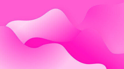 Abstract pink liquid waves futuristic background. Glowing retro wavy vector design