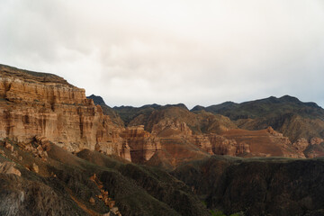 Fototapeta premium Charyn National Park. Kazakhstan, Alma-Ata's region