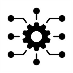 Solid vector icon for operation which can be used various design projects.