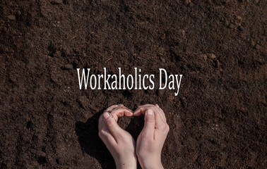 workaholic day. A woman holding young green tree in hands and prepare for planting, selective...