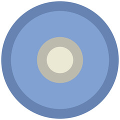 Cd bold line vector icon