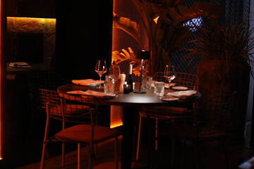 interior of restaurant
