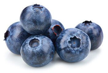 Obraz premium Blueberry Isolated with clipping path