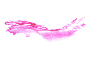パール　ピンクのペイント　ブラシタッチ　ブラシのストローク　抽象的背景