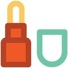 Obraz premium Icon of cosmetics line design 