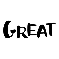 ハンドレタリング　グレート