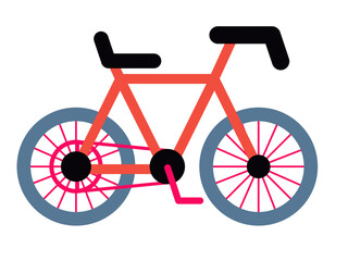 bicycle icon set