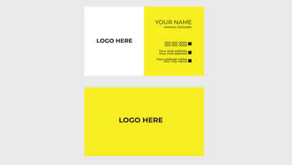creative modern name card and business card.Modern Business Card - Creative and Clean Business Card Template.