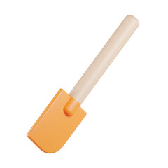 Silicone Spatula 3D Icon
