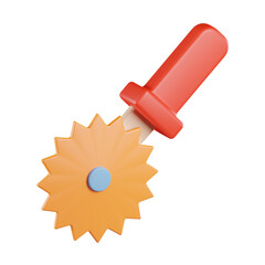 Roller Blade 3D Icon