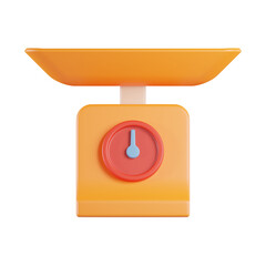 Weight Scale 3D Icon