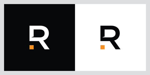 Initial Letter R Logo Design vector Template. Creative R Logo Design - obrazy, fototapety, plakaty