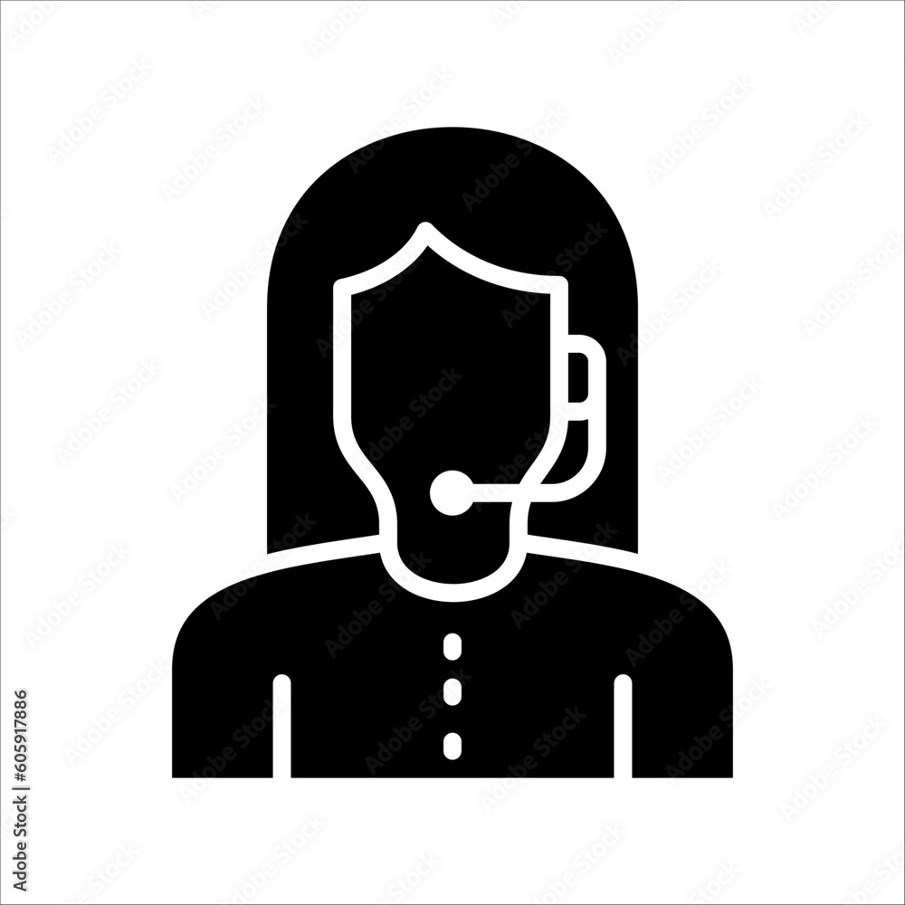 Poster solid vector icon for meeting which can be used various design projects.