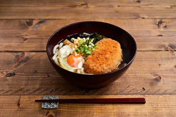 コロッケうどん