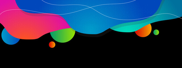 fluid abstract colorful background