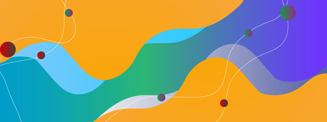 fluid abstract colorful background