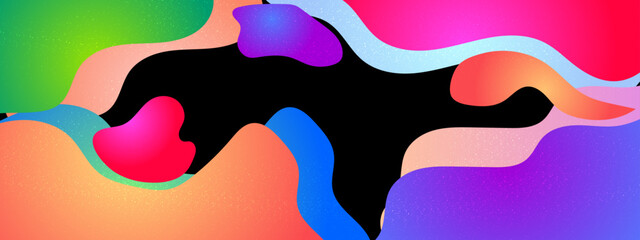 fluid abstract colorful background