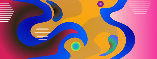 fluid abstract colorful background
