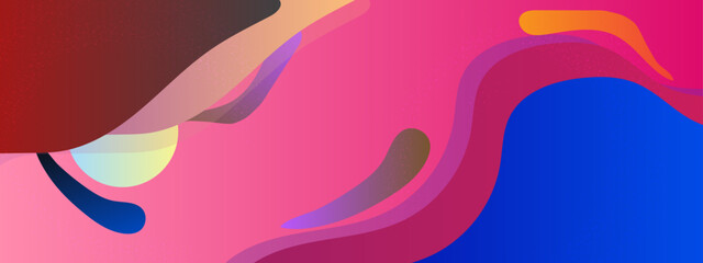 fluid abstract colorful background