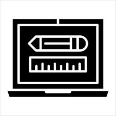 Solid vector icon for education which can be used various design projects.