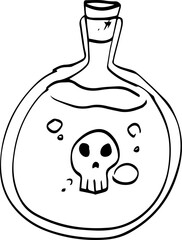 Poison Halloween Sketch