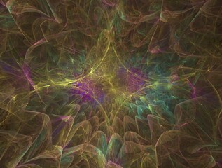 Imaginatory fractal abstract background Image
