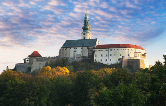 Slovakia, Nitra castle at day