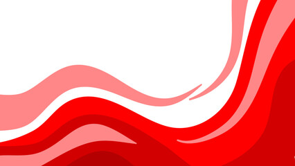 White and red modern abstract wide banner with geometric shapes. Dark blue and white abstract background. Vector illustration