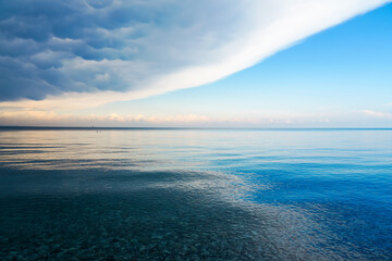 Obraz premium Mediterranean Sea near Kemer. Landscape in Turkey. 