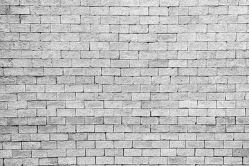 Fototapeta na wymiar Old Abstract Brick Wall Large White Brick Wall Background Texture for pattern Background With Copy Space For design