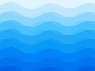 wave layer vector background