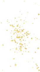 Magic stars vector overlay.  Gold stars scattered