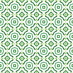 Tropical seamless pattern. Green juicy boho chic