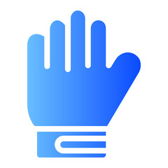 gloves gradient icon