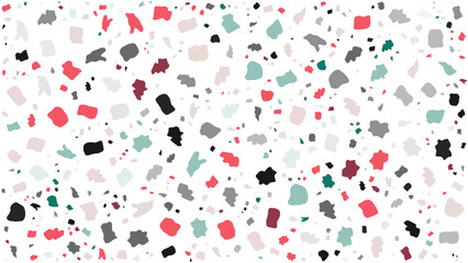 Colorful doodle seamless pattern set. Creative minimalist style art background collection, trendy design with basic shapes. Modern abstract color backdrop.