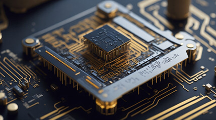 Innovation Unveiled: Charting Technological Advancements in CPU Design. Generated AI