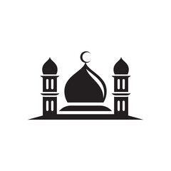 Mosque logo images illustration