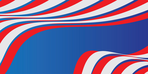 Background design with American independence day theme