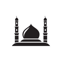 Mosque logo images illustration