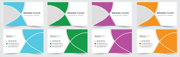 
Creative and Clean Modern Business Card Template With a nice bundle.
Modern Creative Nice Business Card Template Design With Nice Colour.