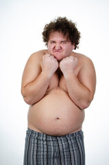 Depression and stress. Man and his problems.