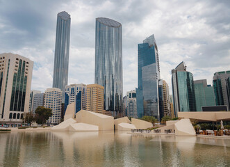 Abu Dhabi city landmarks