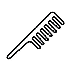 Fototapeta premium comb icon vector design template in white background