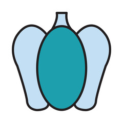 Filled Line PAPRIKA design vector icon design vector line icon svg